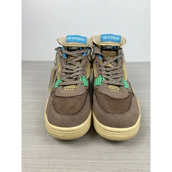 Nike Air Jordan 4 Retro x Union La Taupe Haze Men's Sneakers Size 10 - Picture 5 of 12